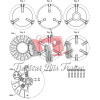 DOUBLE CLUTCH - CONTAINS PTO PLATE 250/250 - 3 LEVERS - PTO 45 - 10