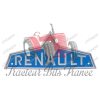 EMBLEME FRONTAL BLEU RENAULT