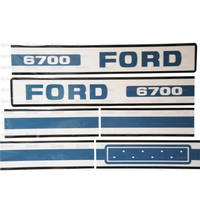 Ford 6700 sticker kit