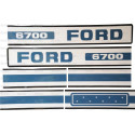 Ford 6700 sticker kit