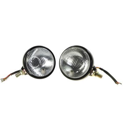 Black Headlight Set - to be wired