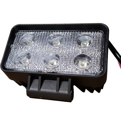 Worklamp 6 LED 10-30V Rectangular 1200Lm