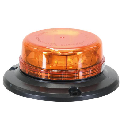 Gyrophare à LED rotatif orange à fixer 12/24V