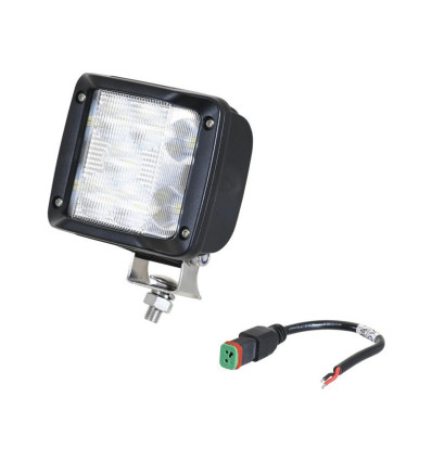 LED Work Lights – High Power LED, Flood Beam, Wide Angled. Class 5, 9720 Lumens Raw, 10-30V