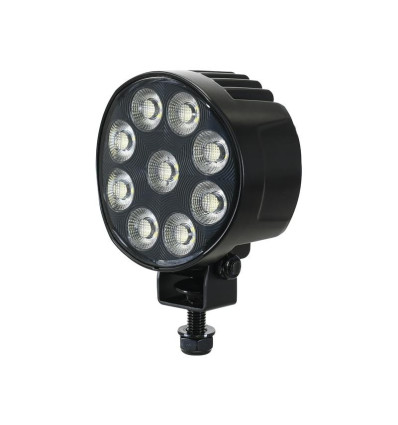 High-power LED headlight, wide beam. Class 3, 10260 Lumens, 10-30V.