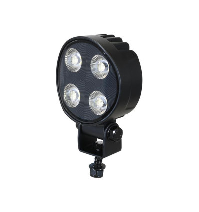 High-power LED headlight, wide beam. Class 3, 4650 Lumens, 10-30V.