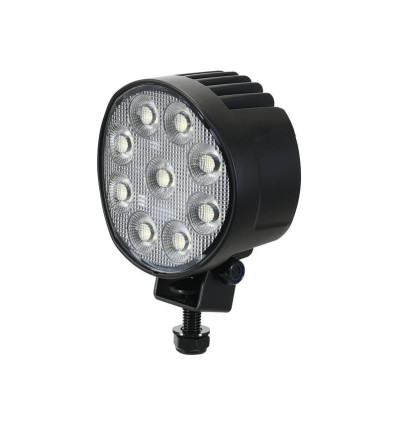 High-power LED headlight, wide angle and wide beam. Class 3, 10620 Lumens, 10-30V.