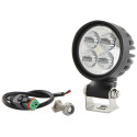 LED work light. Class 3, 2000 Lumens, 10-30V.