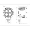LED High-Power Work Lights. Class 3, 4300 Lumens, 10-60V.