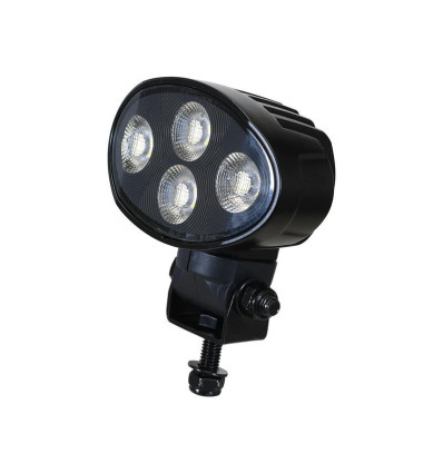 High-power LED headlight, wide beam. Class 3, 4650 Lumens, 10-30V.