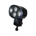 High-power LED headlight, wide beam. Class 3, 4650 Lumens, 10-30V.