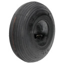 Tyre and tube 3.00-4, 4 Ply, bent valve