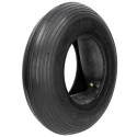 Tyre and tube 480/400-8, 4 Ply, straight valve