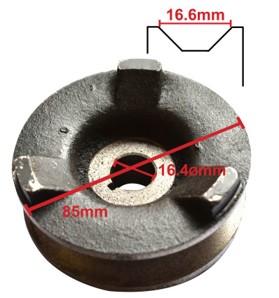 Dynamo Pulley 6V