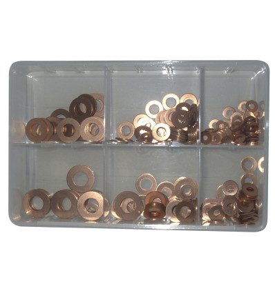 Workshop Kit Copper Washers 5-17mm (110)