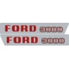 Ford Pre-force 3000 Decal Set