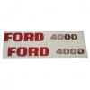 Ford 4000 Pre-force Decal