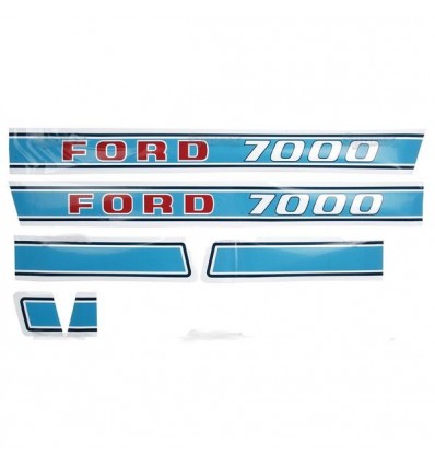 Kit Autocollant Ford 7000