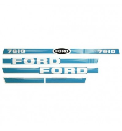 Kit Autocollant Ford 7610