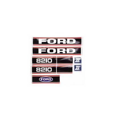 Kit Autocollant Ford 8210 - Force II