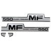MF 550 Decal Set