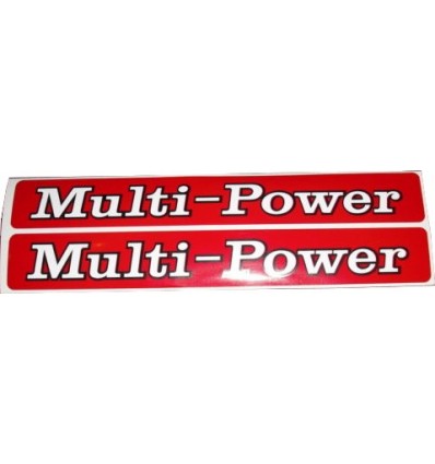 Autocollant Multi-Power
