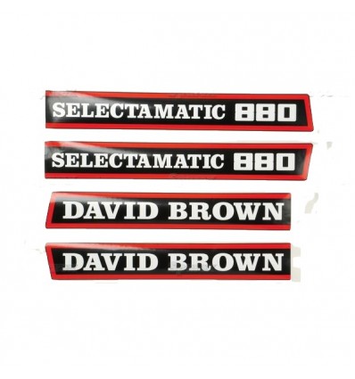 Kit Autocolllant David Brown 880 Selectamatic