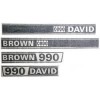 Kit Autocollant David Brown 990