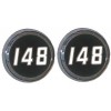 Pair of Side Badges MF 148