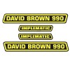 David Brown Sticker Set
