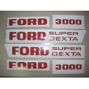 Kit Autocollants Ford Super Dexta 3000