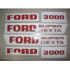 Kit Autocollants Ford Super Dexta 3000
