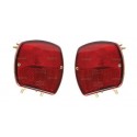 Pair Rear Red Light For Models Without Cab