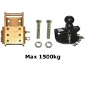 Tow bar and drop plate 1500KG