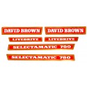 Decal Set David Brown 780 (1972-74)