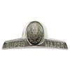 Super Major front Badge - chrome