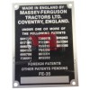 FE35 Commission Plate 15 Patent Numbers