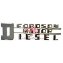 Emblème Fordson Major Diesel
