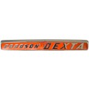 Emblème Fordson Dexta - Chrome & Orange Excellente Qualité