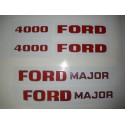 Ford 4000 Major Sticker Kit