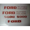 Ford 5000 Super Major Sticker Kit