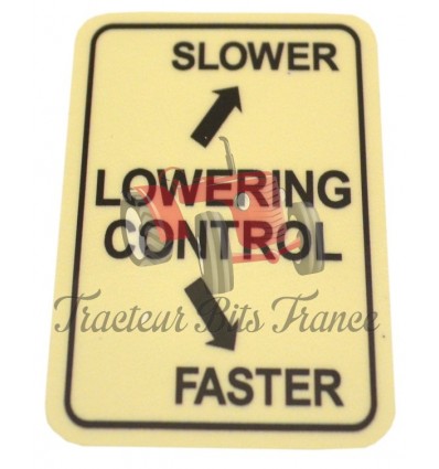 Decal - Position Speed Control