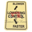 Decal - Position Speed Control