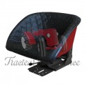 Universal Suspension Bucket Seat - Black & Red