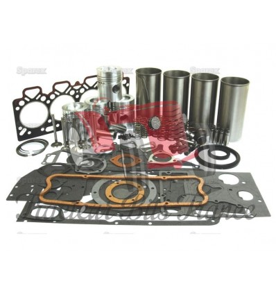 Engine Kit A4.248 - Pistons 3 rings & Liner with firelip