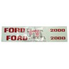 Kit autocollant Ford Dexta 2000
