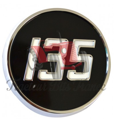 MF135 Metal Side Badge Chrome & Painted