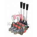 Hydraulic control valve - 3 spool