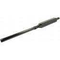 Fiat exhaust 153cm black enamel