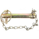 Top link pin with chain 19x92mm